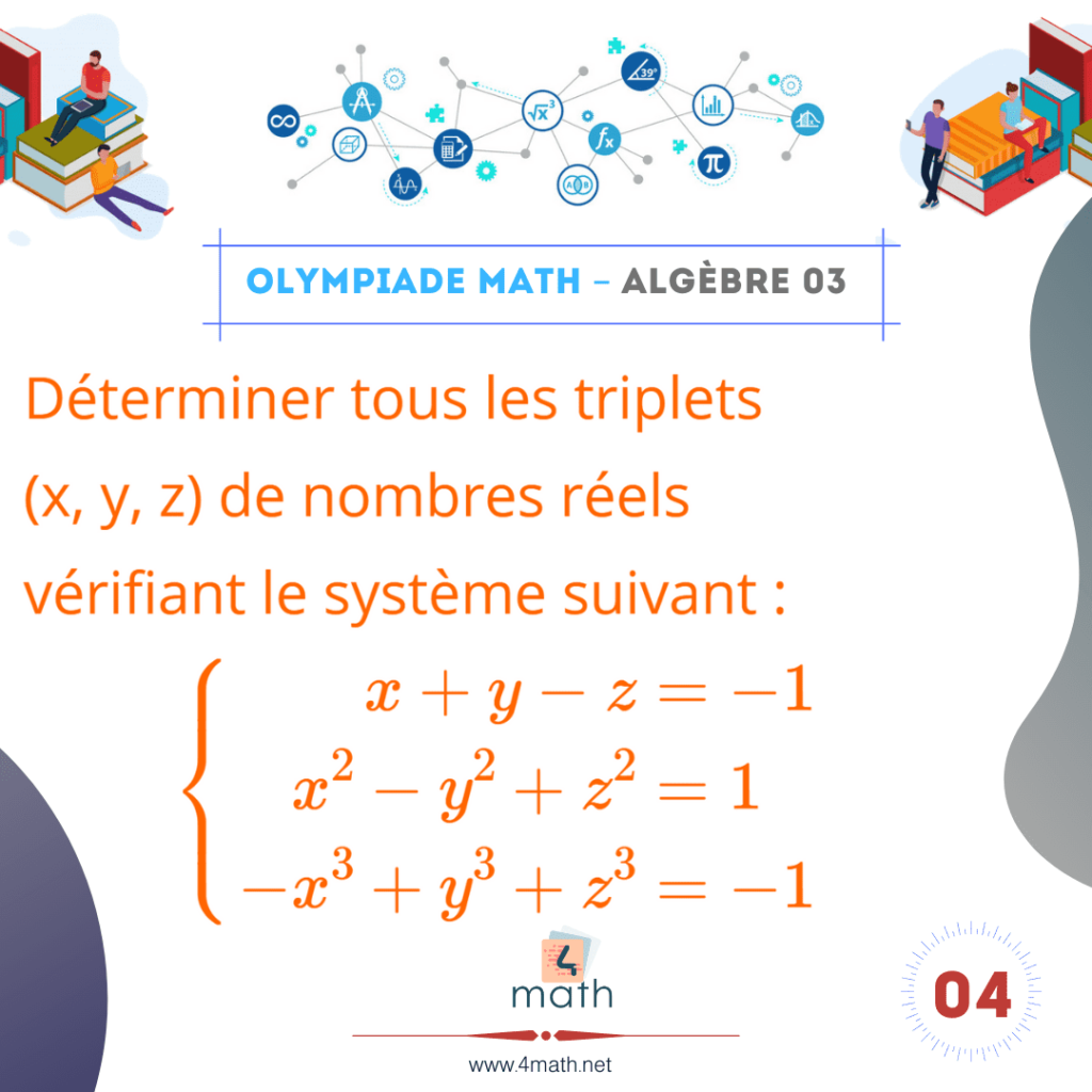 Olympiade Math Algèbre