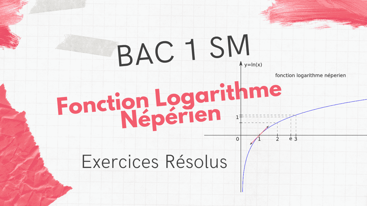 Fonction Logarithme Népérien Exercices Résolus